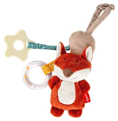 Produktbild von sigikid 43169 Babyaktivspielzeug Anhänger Fuchs, rot