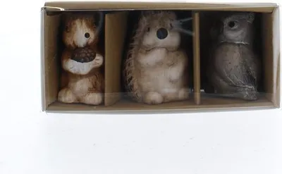 Produktbild von 3er Set Waldtiere - ca. 4 x 5 x 6 cm