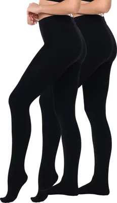 Produktbild von Yenita® THERMO Strumpfhosen 2er Pack, mit Innenfleece XL/XXL
