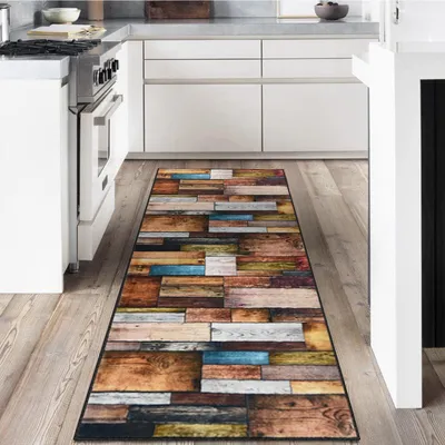 Produktbild von Waschbarer Teppichläufer 80 x 200 cm mit rutschfester Unterseite