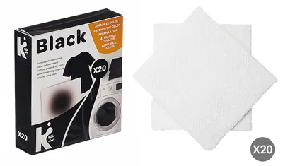 Produktbild von 20 FARBFANGTÜCHER Set für schwarze Wäsche Farbfang Kleidung Schutz gegen Verfärbung Vergrauung (Für schwarze Wäsche-56)