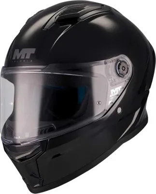 Image de Casque intégral Mt Helmets Stinger 2 Pure Junior Noir L Enfants Noir L