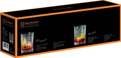 Obrázok produktu pre Nachtmann Highland, Priehľadná, Sklo, 4 kusov, Kolo, 345 ml, 102 mm