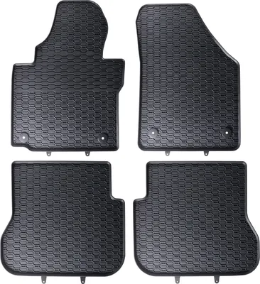 Produktbild von GH Gummifußmatten Set für VW Caddy 3 Typ 2K, Bj. 2004-2020