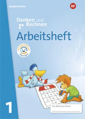 Immagine prodotto di Denken und Rechnen 1. Arbeitsheft mit interaktiven Übungen. Für Grundschulen in den östlichen Bundesländern