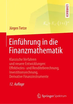 Obrázek produktu pro Einführung in die Finanzmathematik