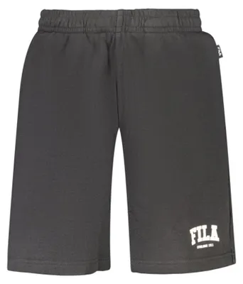 Produktbild von Kurze Schwarze Herrentrainingshose aus Baumwolle mit Taschen