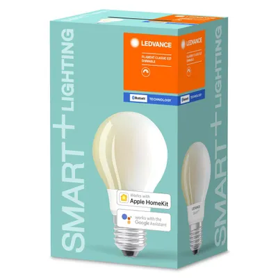 Immagine prodotto di Ledvance Filamento LED Smart+ Birne 11W = 100W E27 opaco 1521lm warmweiß 2700K Dimmbar App Google Alexa Apple HomeKit Bluetooth