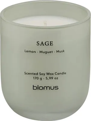 Produktbild von blomus GmbH TUOKSU Duftkerze S Sage desert sage 9cm