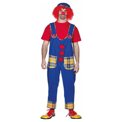 Produktbild von Herren Clown Kostüm (Latzhose) Größe: M (50)