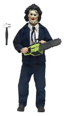 Imagen del producto de "La Masacre de Texas", 50 aniversario. Figura de acción de Leatherface, "Pretty Woman". 20 cm