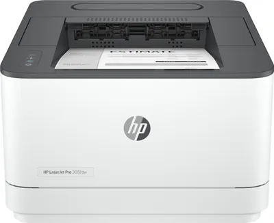 Produktbild von HP LaserJet Pro 3002dw Wireless Schwarzweiß Drucker, Duplex, Laser, 1200 x 1200 DPI, A4, 33 Seiten pro Minute, Doppelseitiger Druck, Grau, Weiß