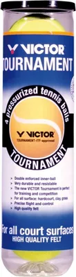 Produktbild von Victor Tennisbälle 4 er | Tennis Schläger Racket Ball