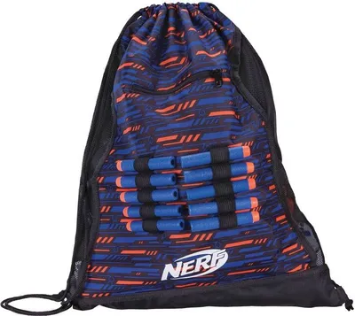 Produktbild von Jazwares 11513 - Nerf - Elite Draw String Tasche, Rucksack, Sportbeutel