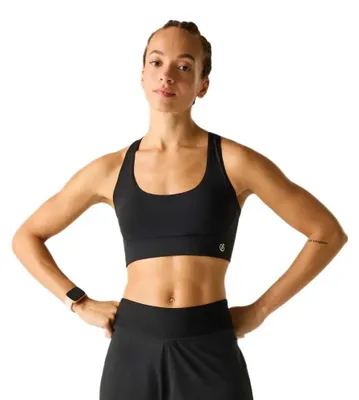 Produktbild von Dare2b Influential Sport-top Schwarz S Frau Schwarz S