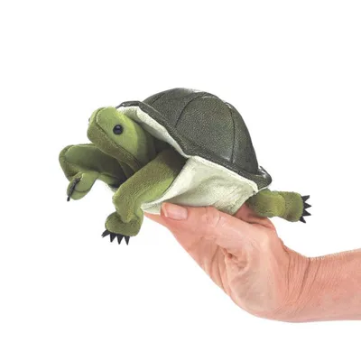 Produktbild von Folkmanis 2732 Fingerpuppe Schildkröte