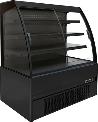 Obrázek produktu pro Combisteel 7350.0025, Stojací, Černá, Ventilovaný, 25 °C, R 290, 2 - 4 °C