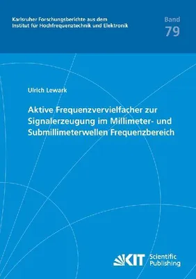 Produktbild von Aktive Frequenzvervielfacher zur Signalerzeugung im Millimeter- und Submillimeterwellen Frequenzbereich