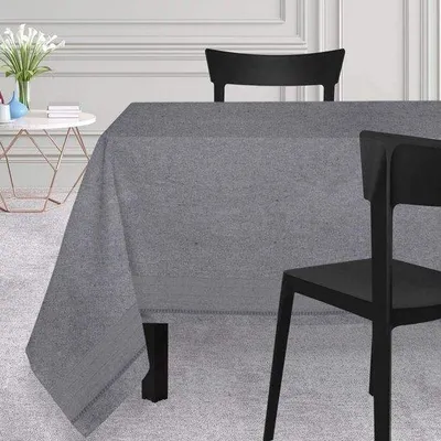 Productafbeelding van Grijs Tafelkleed 180 x 180 cm - Elegant en Waterdicht