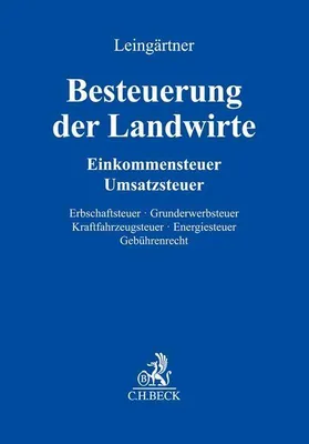 Produktbild von Besteuerung der Landwirte (mit Fortsetzungsnotierung). Inkl. 50. Ergänzungslieferung