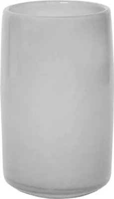 Produktbild von Glasvase Zylinder 23 cm grau