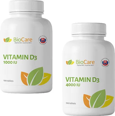 Obrázok produktu pre Vitamín D3 - 4000 IU - 110 tabliet