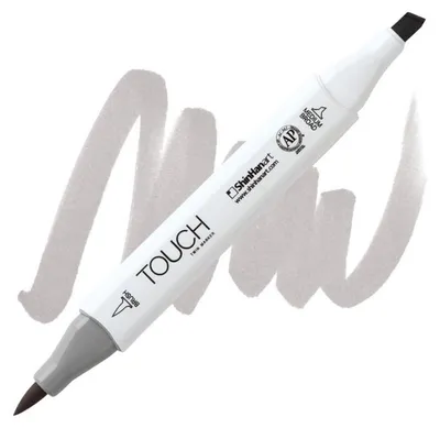 Obrázek produktu pro Lihová fixa TOUCH oboustranná Brush & Chisel, Warm grey 2 (WG2)