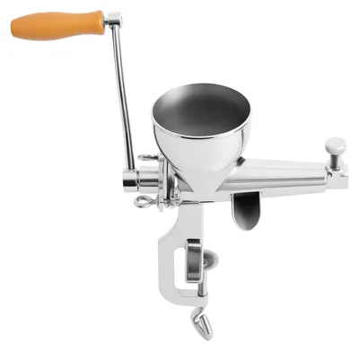 Produktbild von Manueller Obst- und Gemüsesaftpresser, Langlebiges Design, Effiziente Saftgewinnung, Silber