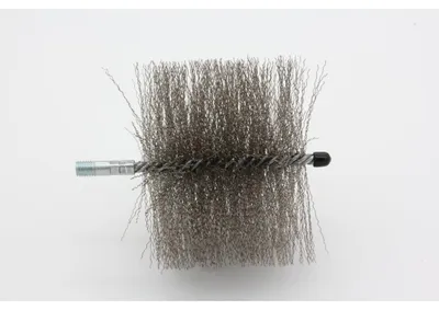Produktbild von Rohrbürste - Ø 150 mm - Edelstahl gewellt - 0,45 mm