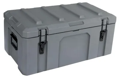 Plastový úložný box na príves Novio 670x379x314