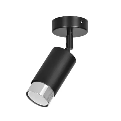 Produktbild von HIRO 1 led deckenlampe schwarz silber