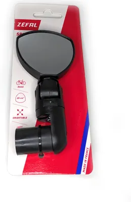 Produktbild von Zéfal Fahrrad Spiegel Spin 25 qcm Klapp Rückspiegel 16 bis 22 mm Lenker Klemmung