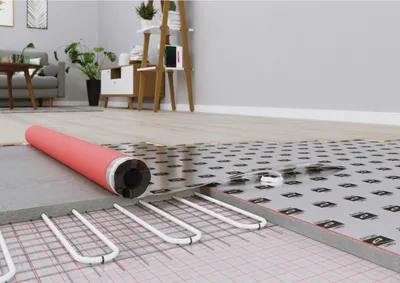 Produktbild von Arbiton Dämmunterlage Optima Thermo Aquastop - 10 m2, 1,5mm, Trittschalldämmung 18 dB, Brandschutz Efl-s1