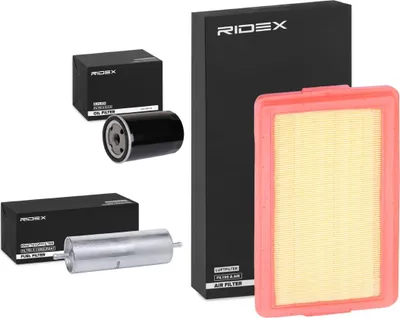 Produktbild von RIDEX Filterset Inspektionspaket Filtersatz für BMW 3 Limousine (E30) 3 Cabrio (E30)