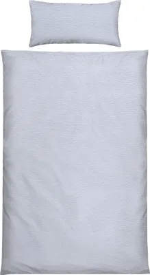 Produktbild von Erwin Müller Bettwäsche Wertingen" silber 1x 155x220 cm + 1x 40x80 cm"