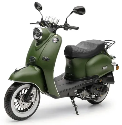 Produktbild von Motorroller 50 ccm Burnout MiniMe 2.0 Mattgrün 45 km/h