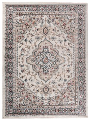 Mazovia Koberček Orientálne Vintage - Obývacia Izba, Spálňa, Jedáleň, Kancelária - Stredný Fleece - Obdĺžnik - Motiv Tradičné Etnické - 120x170 cm