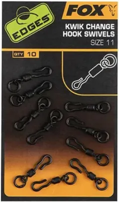 Zdjęcie produktu dla Fox Edges Kwik Change Hook Swivels 10 x 10