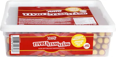 Produktbild von Tom´s Tivoli rote Lakritz Stangen 1,25 kg