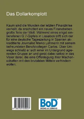 Produktbild von Das Dollarkomplott Thriller Buch
