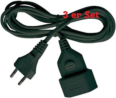 Obrázek produktu pro Brennenstuhl plastový prodlužovací kabel pro vnitřní použití 3m 3-pack