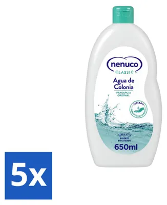 Zdjęcie produktu dla 5 x Nenuco Agua de Colonia Klassik - woda toaletowa - 500 ml - zestaw ekonomiczny - 5 sztuk