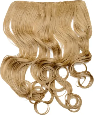 Produktbild von WIG ME UP Haarverlängerung 5 Clips lockig dunkles Goldblond WH5008-180C-25