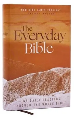 Obrázok produktu pre NKJV, The Everyday Bible, Hardcover, Red Letter, Comfort Print
