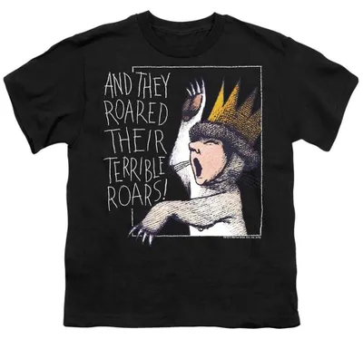 Immagine prodotto di Maglietta per bambini, "Where the Wild Things Are" (TV37799), taglia 152-158, colore nero