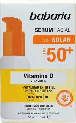 Immagine prodotto di Babaria Vitamina D Siero viso impermeabile Spf50+ 30Ml
