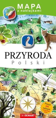 Imagen del producto de Mapa de Polonia con pegatinas. Naturaleza de Polonia