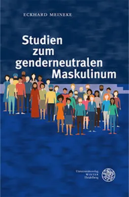 Immagine prodotto di Studien zum genderneutralen Maskulinum