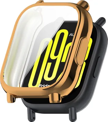 Image de Pour Xiaomi Redmi Watch 5 Lite Étui de protection complet en TPU souple tout compris Rose Gold