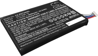 Produktbild von TECHTEK Akku Kompatibel mit [DT Research] DT390 Ersetzt ACC-006-18, für ACC-006-181